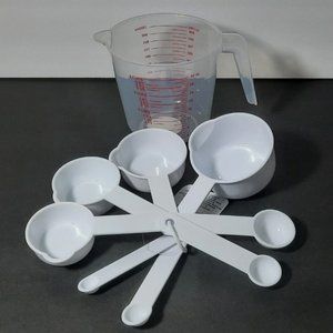 🟤 $ 7.00 Measuring Cups & Spoons 9pcs Cooking Concepts